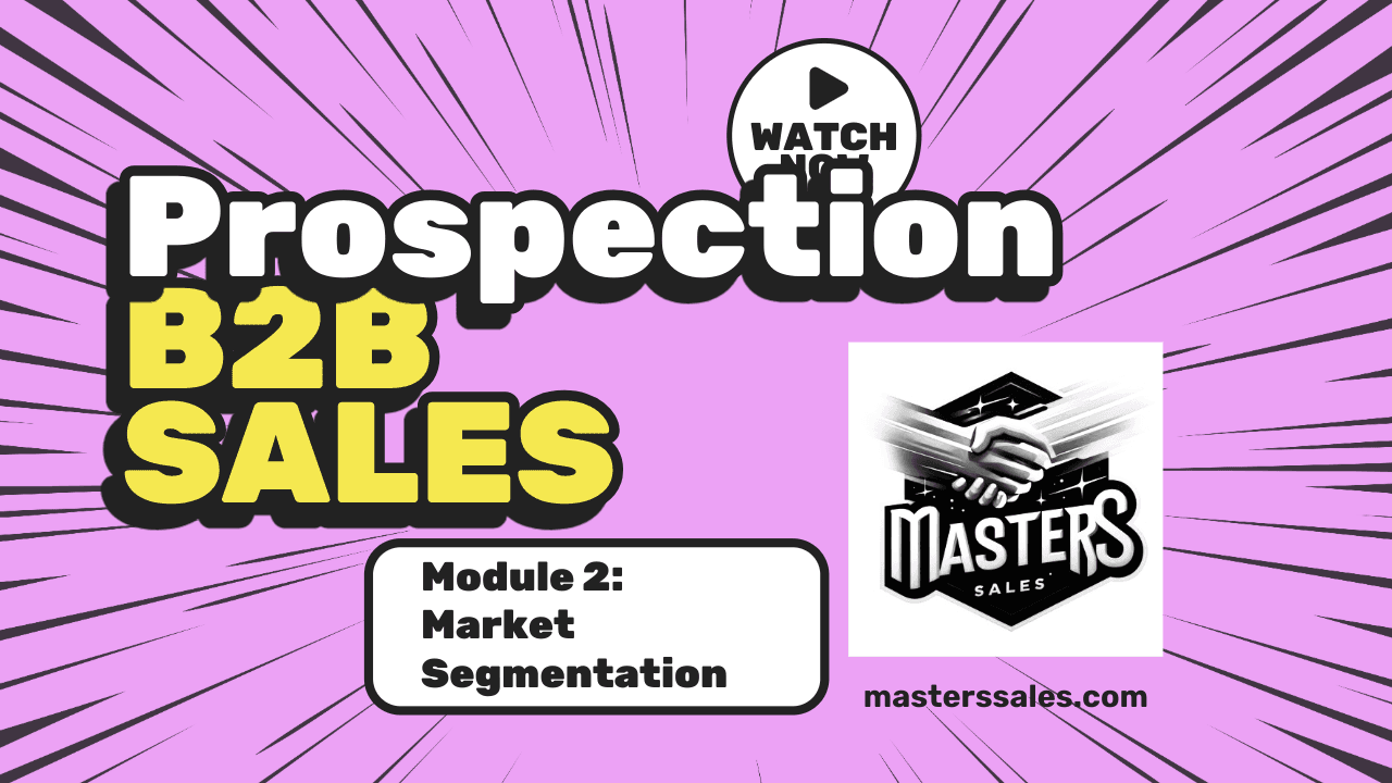 Prospecting - Market segmentation